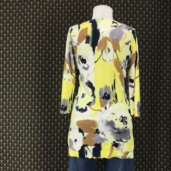 Anthro “Oil Painting Cardigan” by Tabitha - Picture 3 of 7